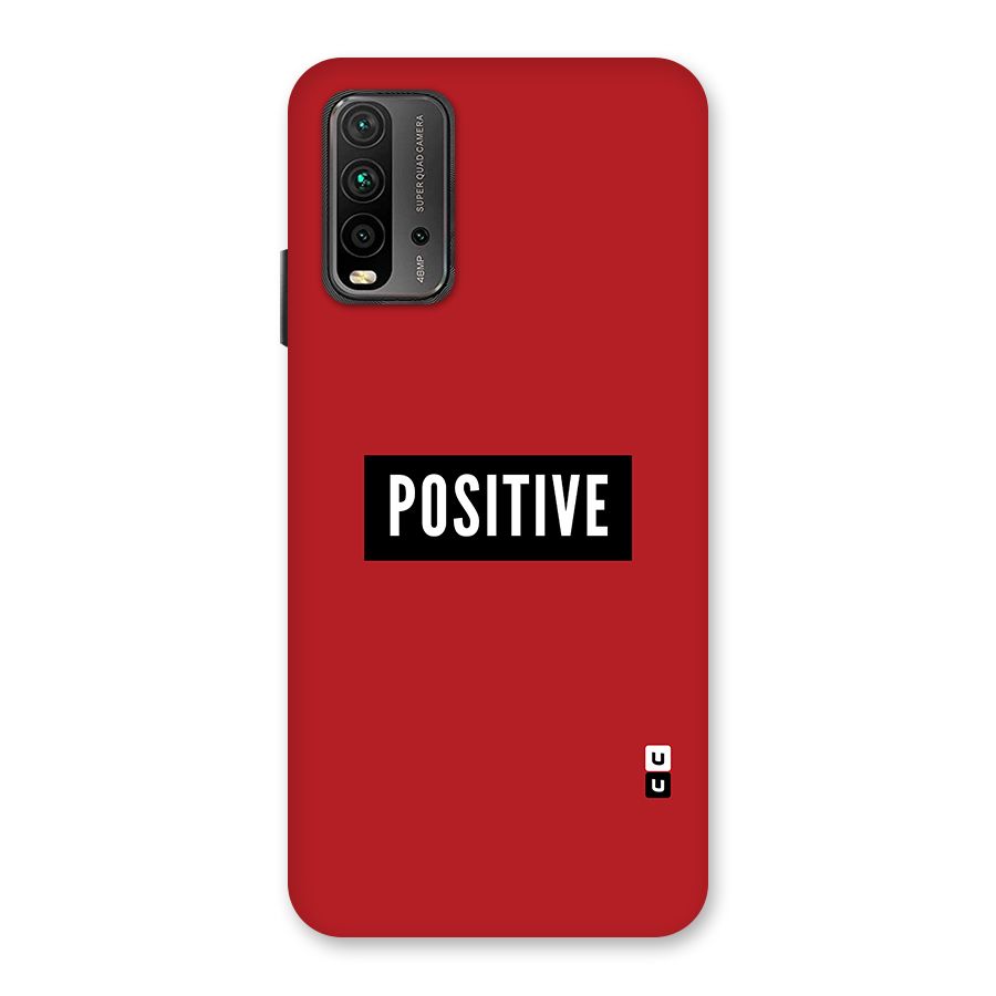 Stay Positive Back Case for Redmi 9 Power