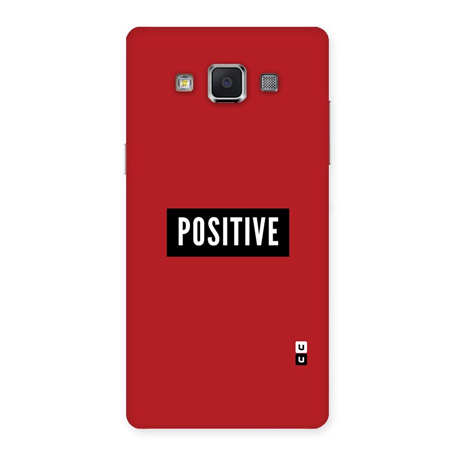 Stay Positive Back Case for Samsung Galaxy A5