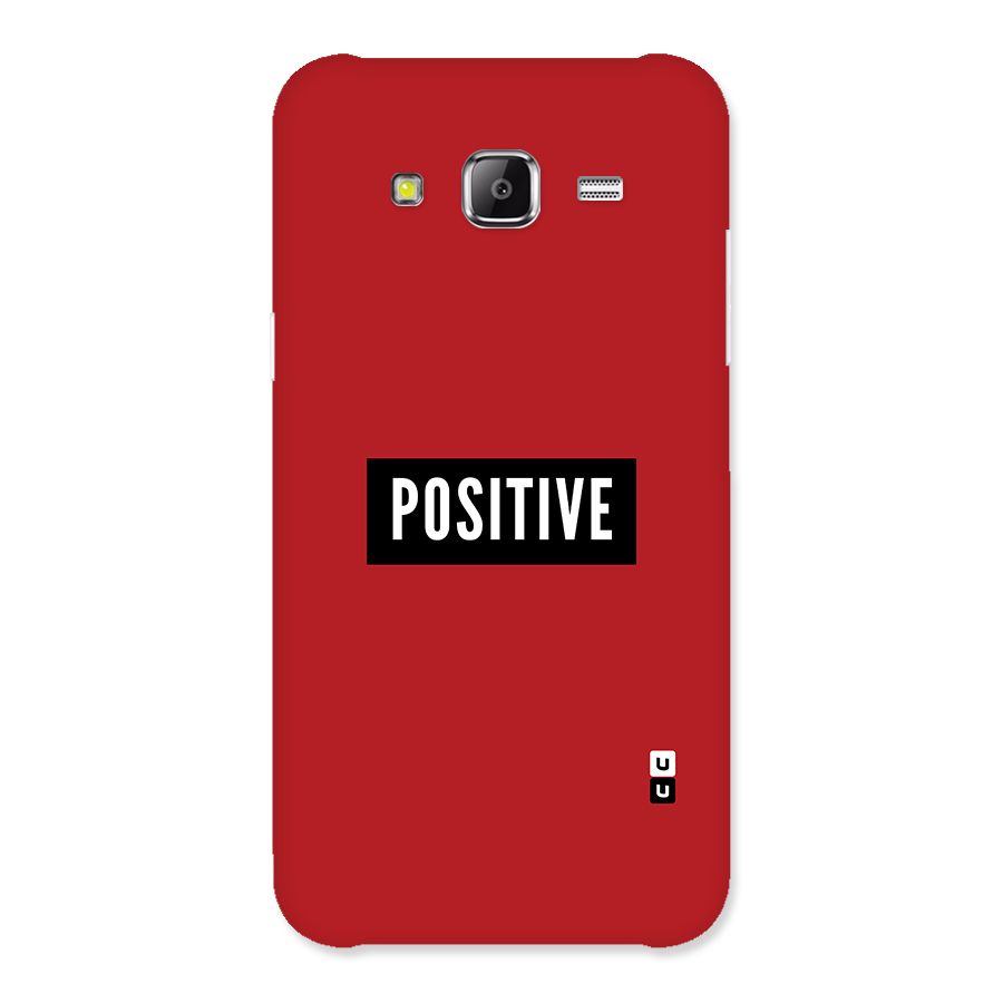 Stay Positive Back Case for Samsung Galaxy J2 Prime