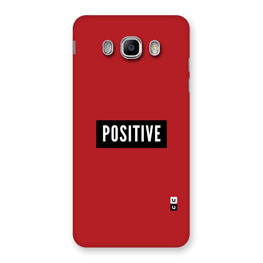 Stay Positive Back Case for Samsung Galaxy J5 2016
