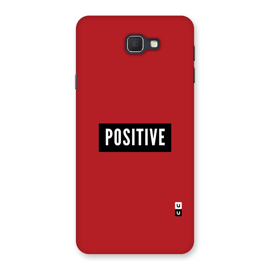 Stay Positive Back Case for Samsung Galaxy J7 Prime