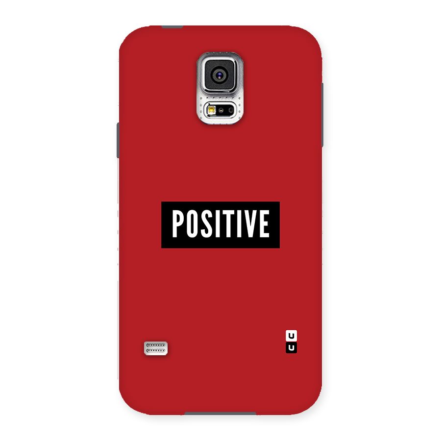 Stay Positive Back Case for Samsung Galaxy S5