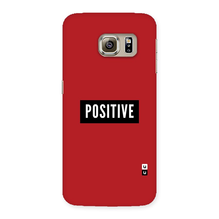 Stay Positive Back Case for Samsung Galaxy S6 Edge