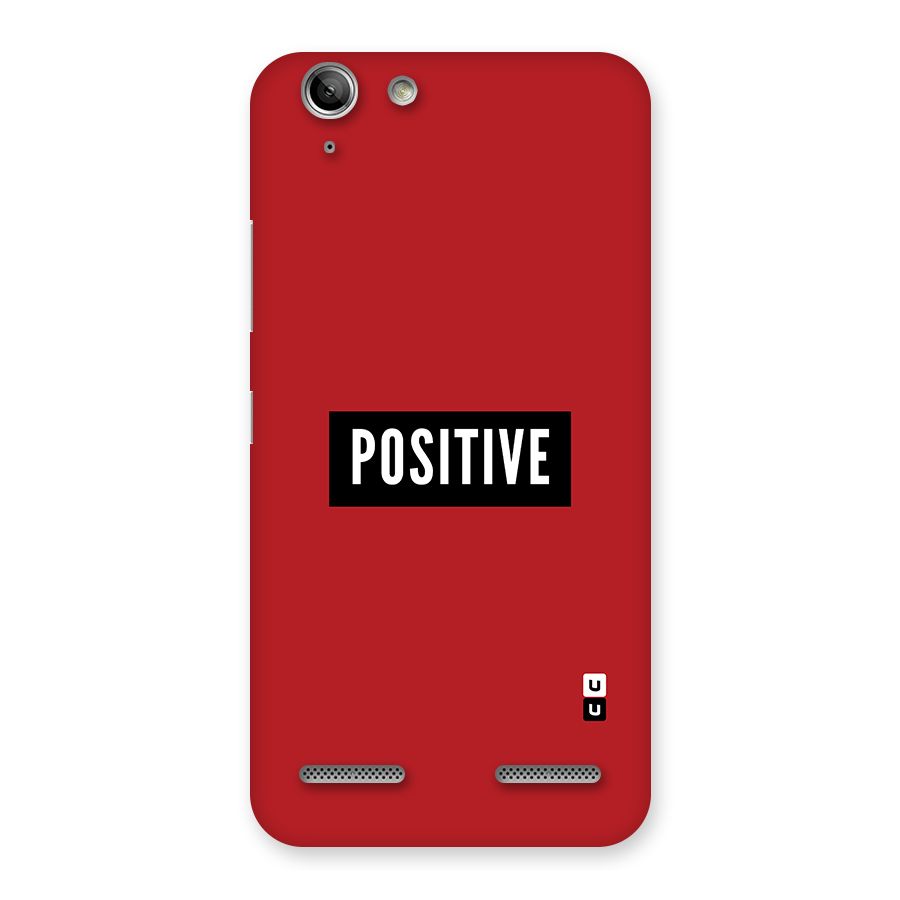 Stay Positive Back Case for Vibe K5