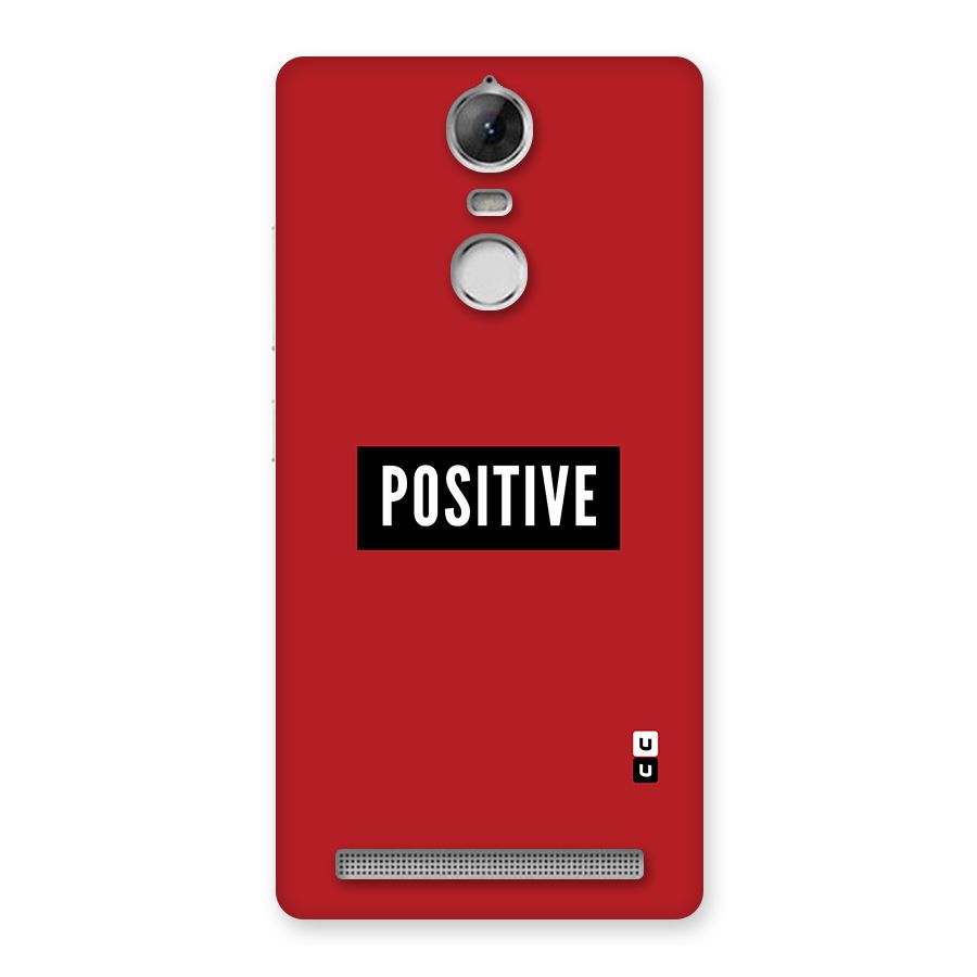Stay Positive Back Case for Vibe K5 Note
