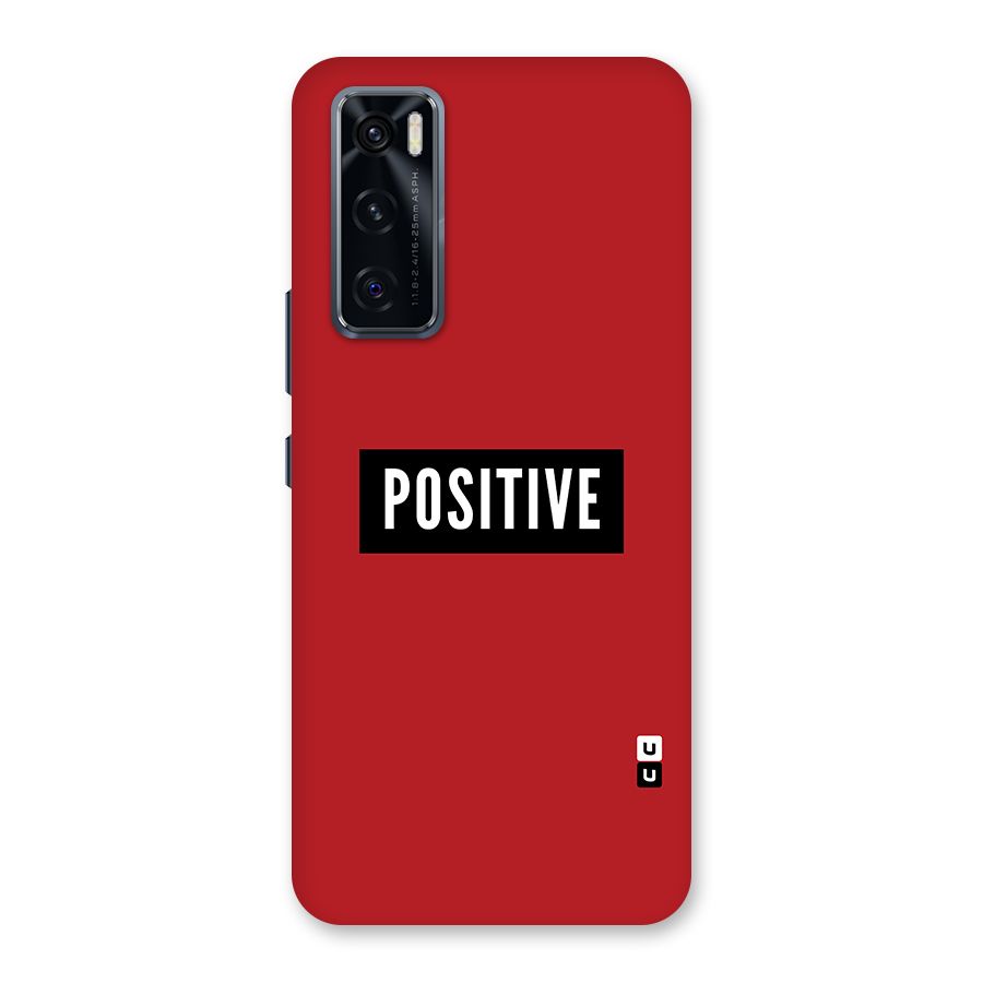 Stay Positive Back Case for Vivo V20 SE