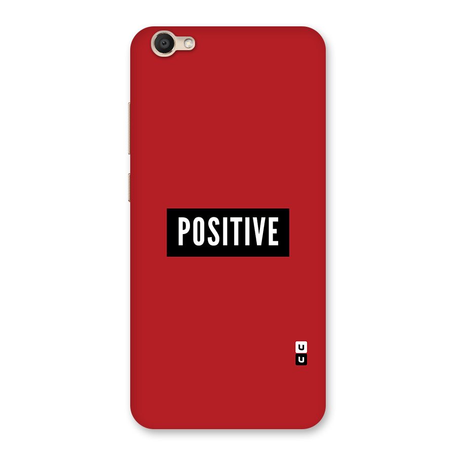 Stay Positive Back Case for Vivo V5
