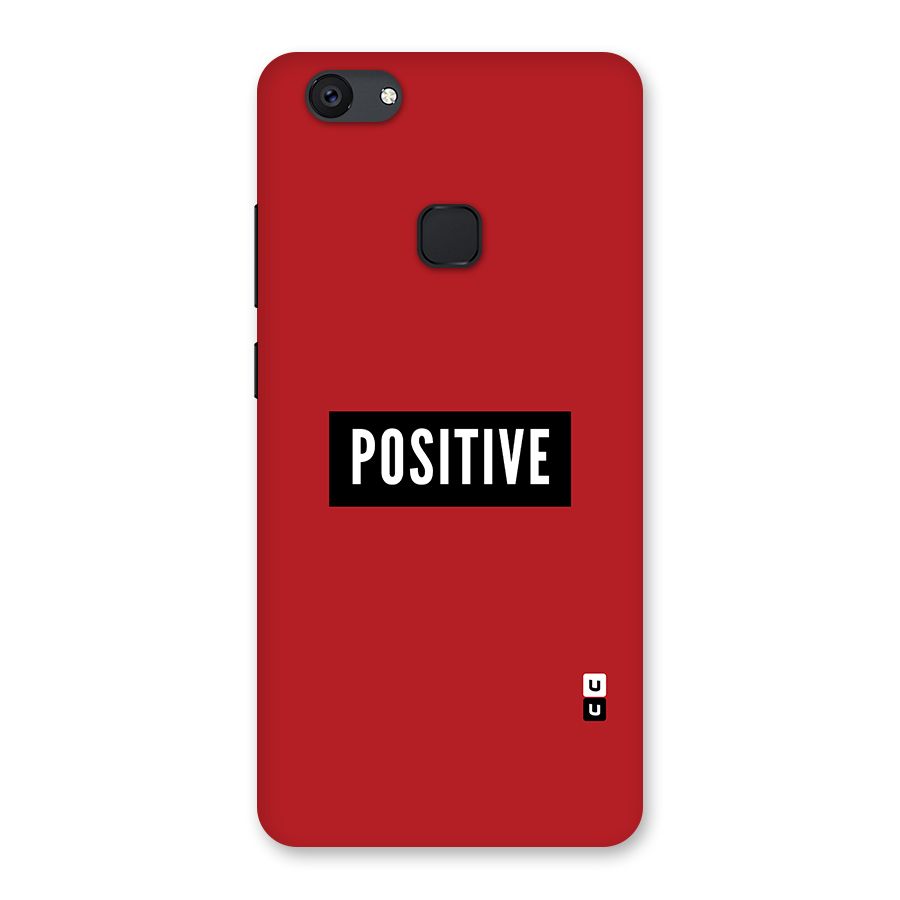 Stay Positive Back Case for Vivo V7 Plus
