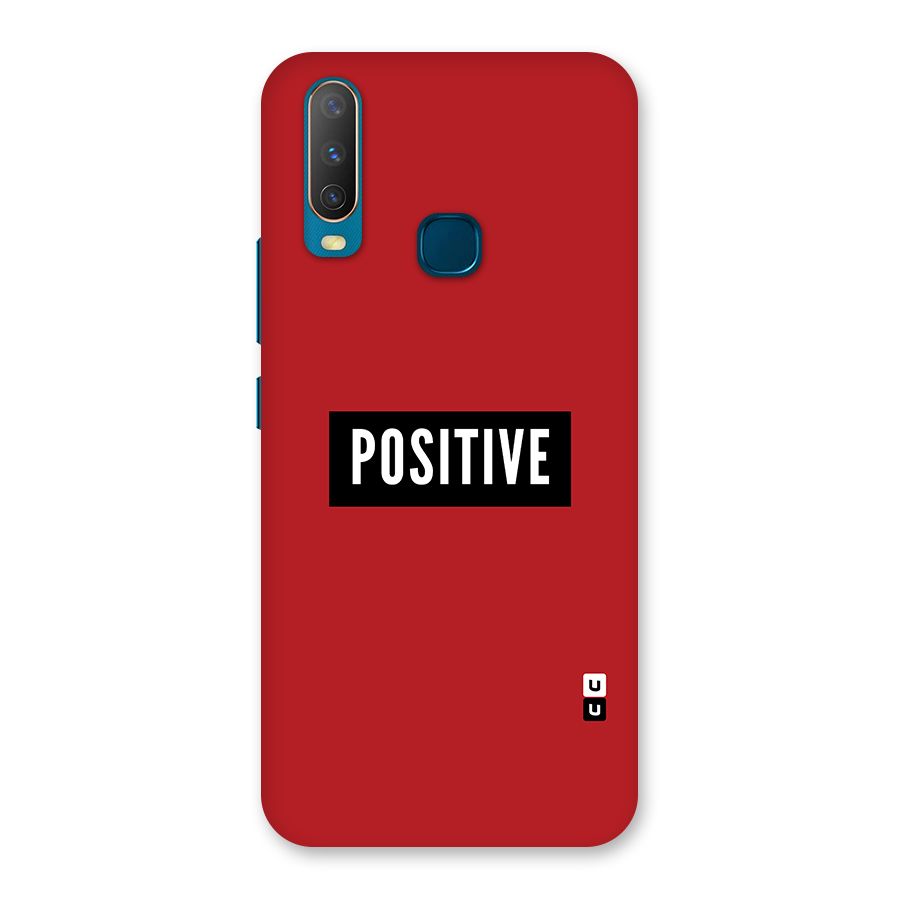 Stay Positive Back Case for Vivo Y11