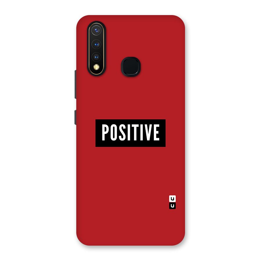 Stay Positive Back Case for Vivo Y19