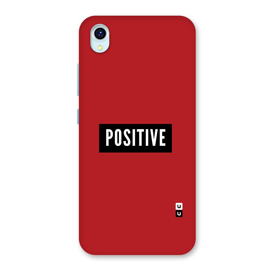 Stay Positive Back Case for Vivo Y1s