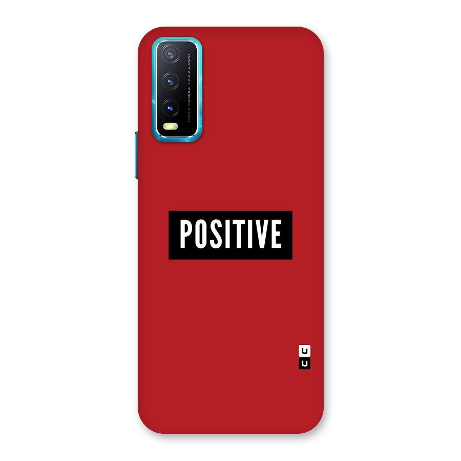 Stay Positive Back Case for Vivo Y20