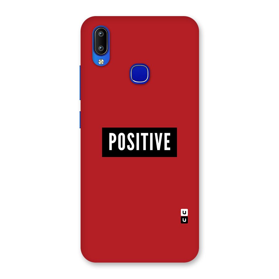Stay Positive Back Case for Vivo Y91