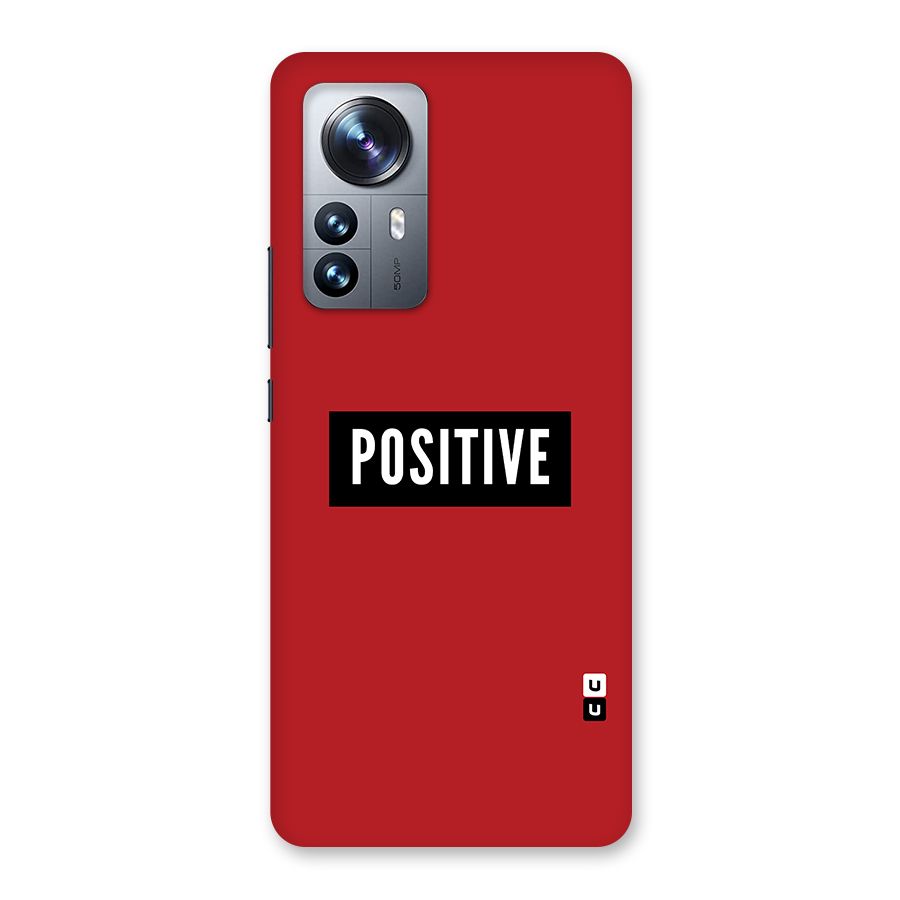 Stay Positive Back Case for Xiaomi 12 Pro