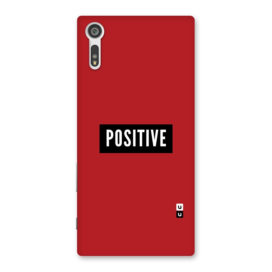 Stay Positive Back Case for Xperia XZ