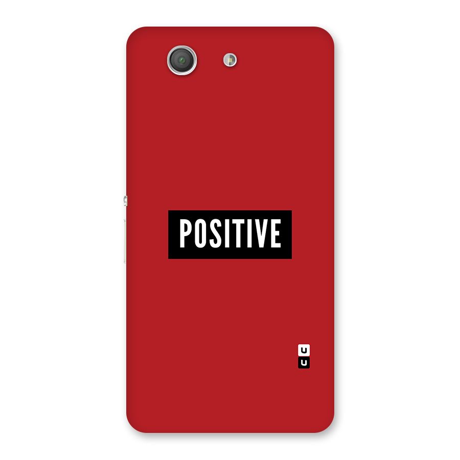 Stay Positive Back Case for Xperia Z3 Compact