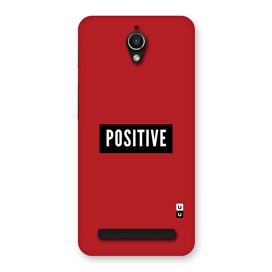 Stay Positive Back Case for Zenfone Go