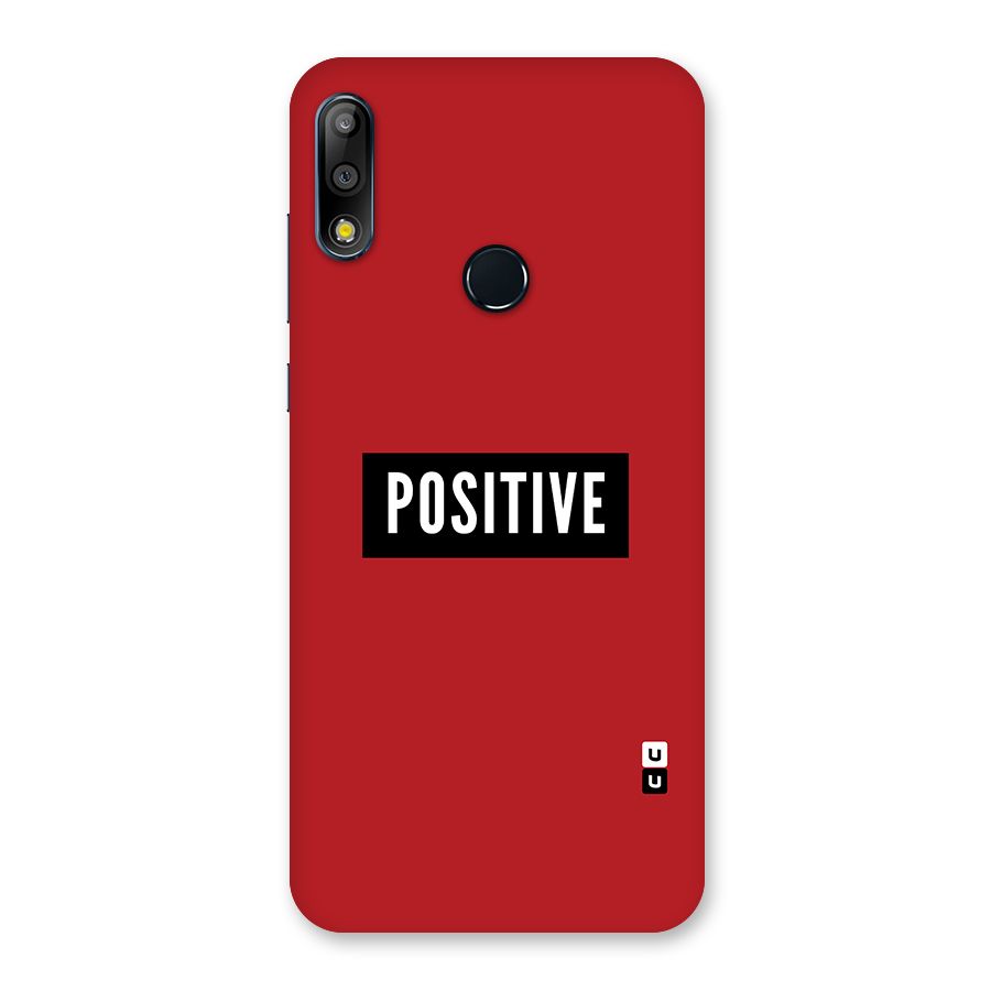 Stay Positive Back Case for Zenfone Max Pro M2