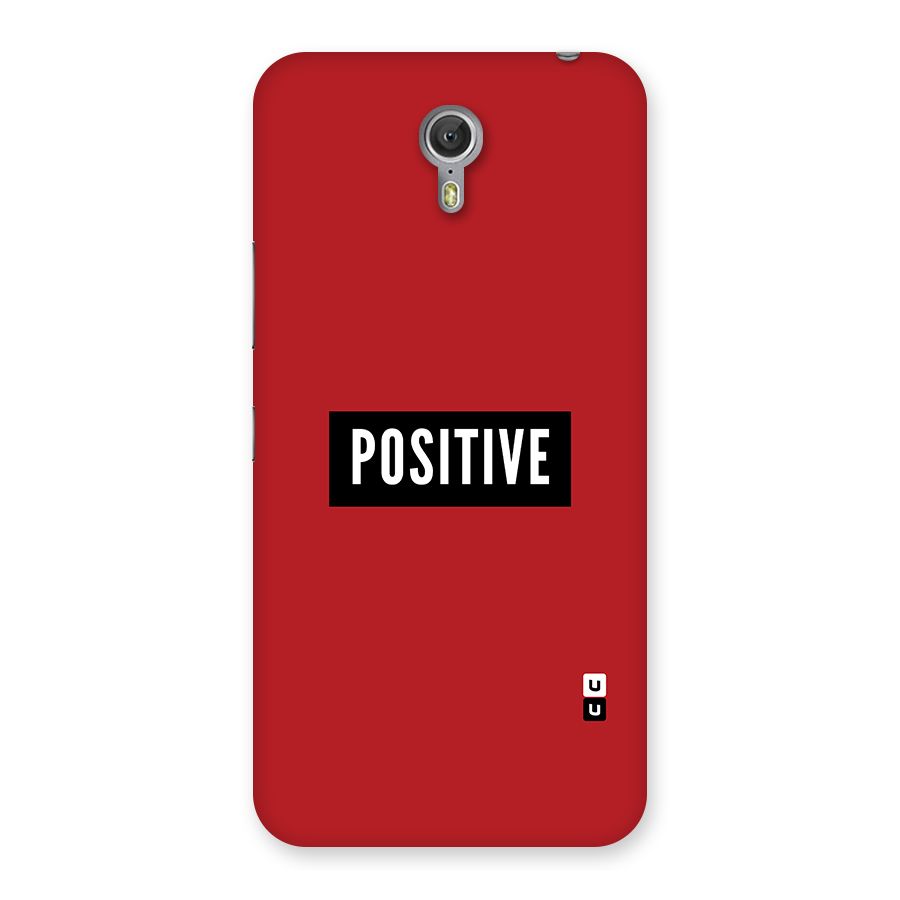 Stay Positive Back Case for Zuk Z1