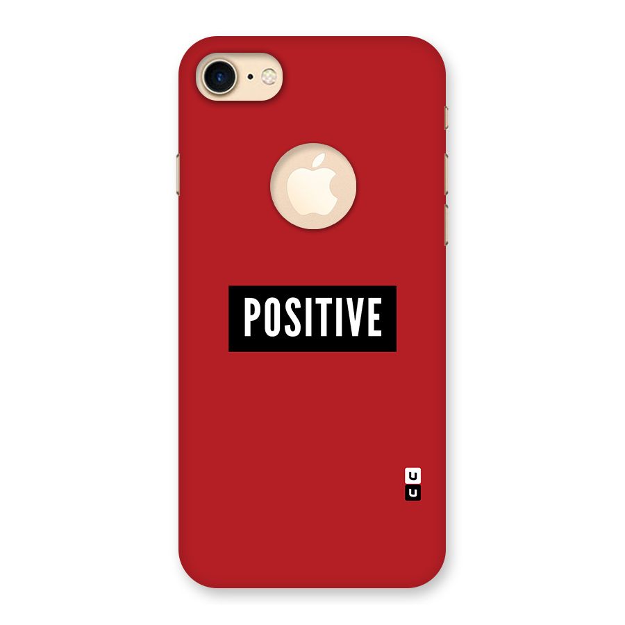 Stay Positive Back Case for iPhone 7 Logo Cut