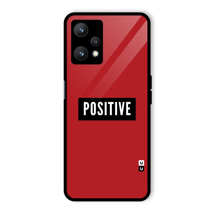 Stay Positive Glass Back Case for Realme 9 Pro 5G