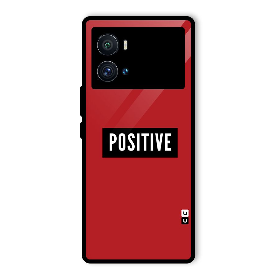 Stay Positive Glass Back Case for Vivo iQOO 9 Pro