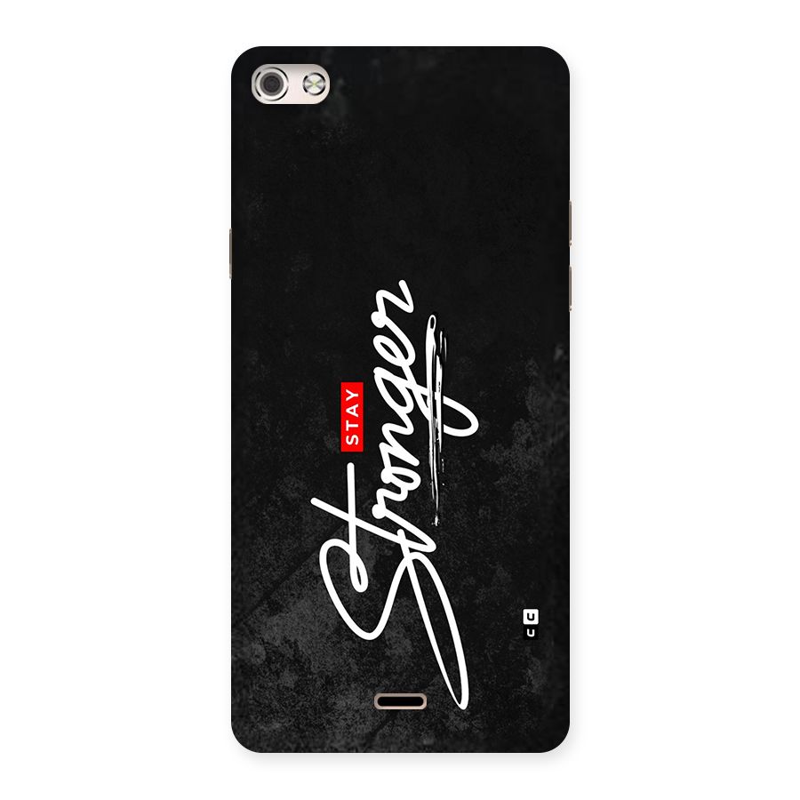 Stay Stronger Back Case for Canvas Silver 5