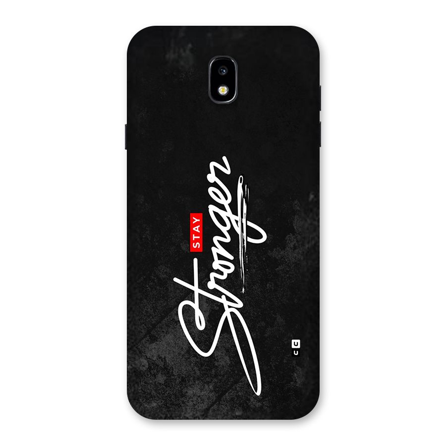 Stay Stronger Back Case for Galaxy J7 Pro