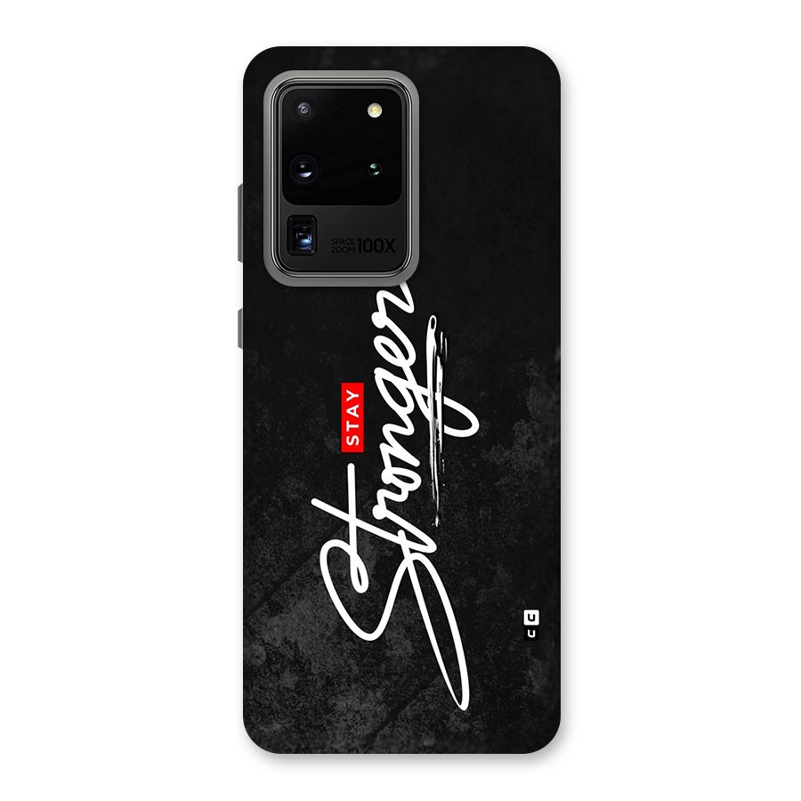 Stay Stronger Back Case for Galaxy S20 Ultra