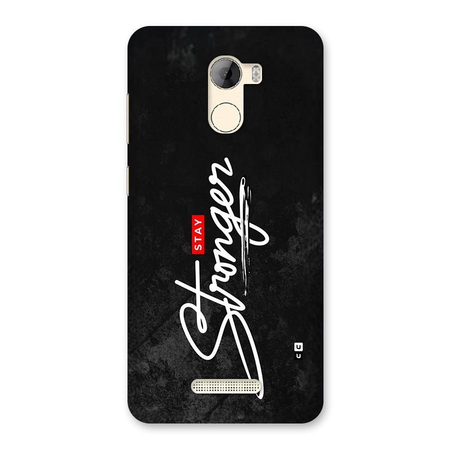 Stay Stronger Back Case for Gionee A1 LIte