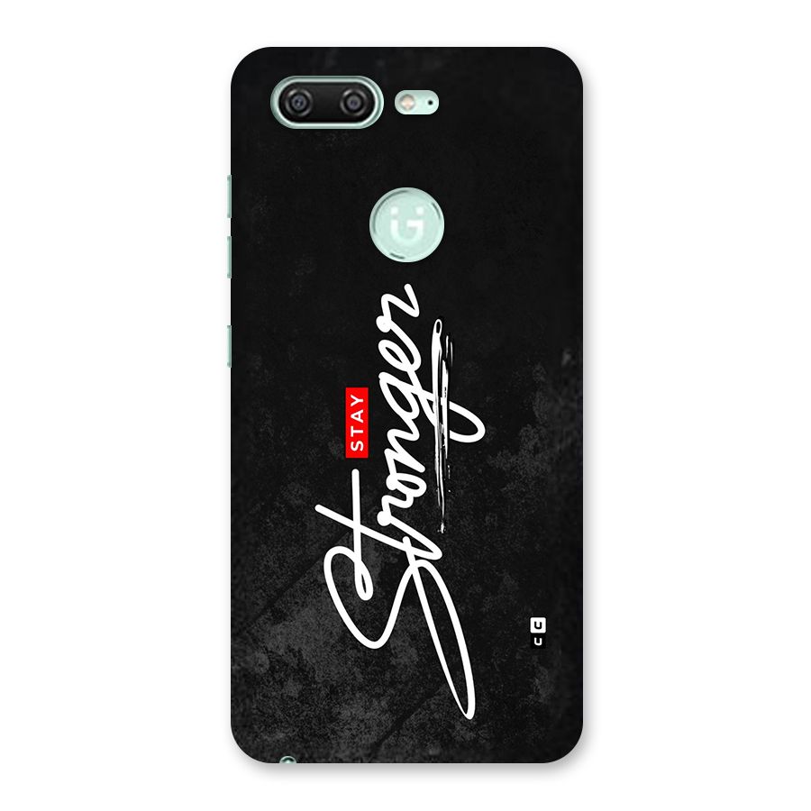 Stay Stronger Back Case for Gionee S10