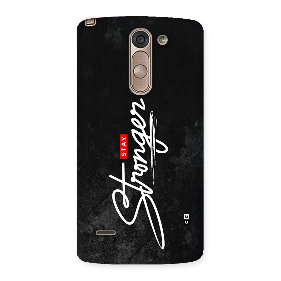 Stay Stronger Back Case for LG G3 Stylus