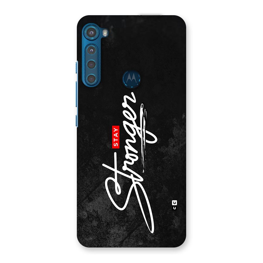 Stay Stronger Back Case for Motorola One Fusion Plus