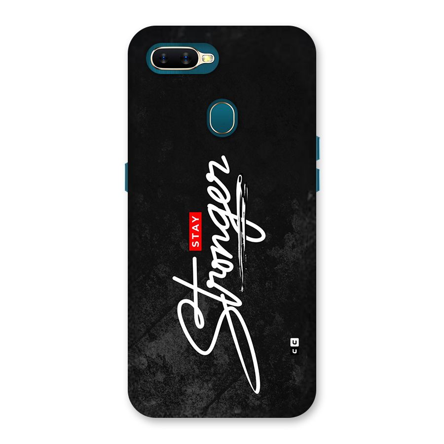 Stay Stronger Back Case for Oppo A12