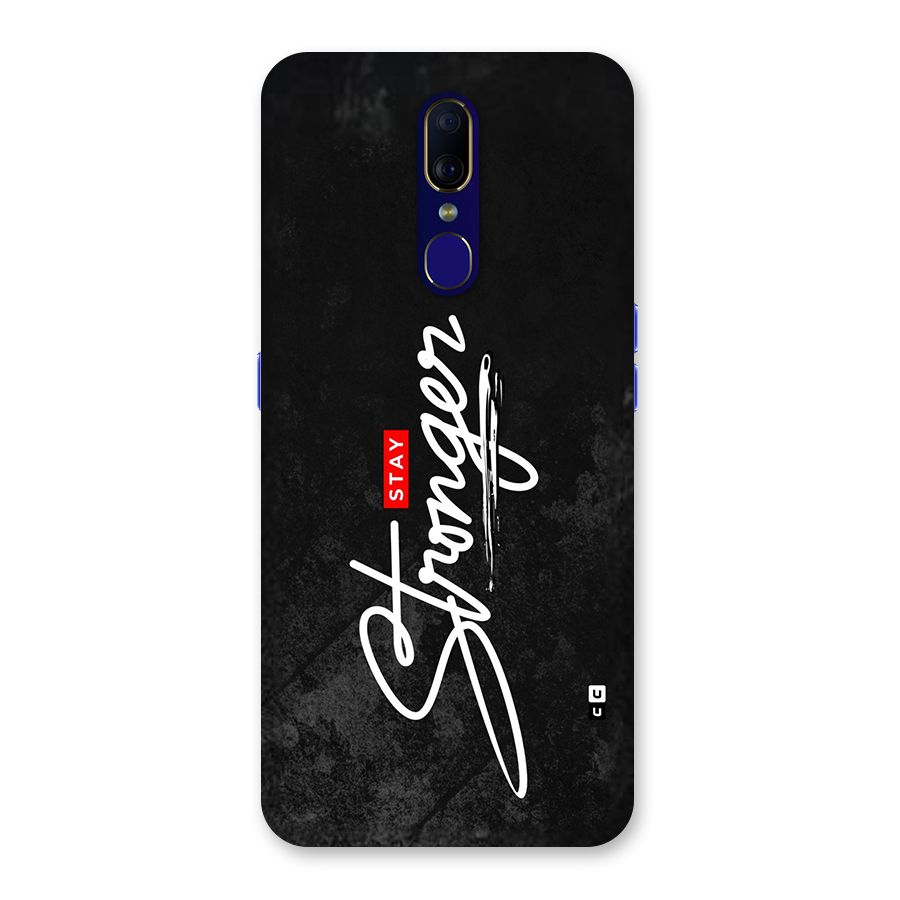 Stay Stronger Back Case for Oppo A9