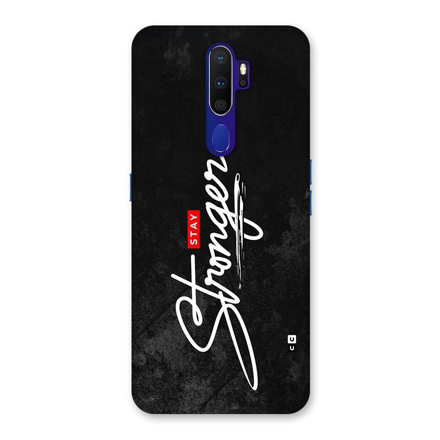 Stay Stronger Back Case for Oppo A9 (2020)