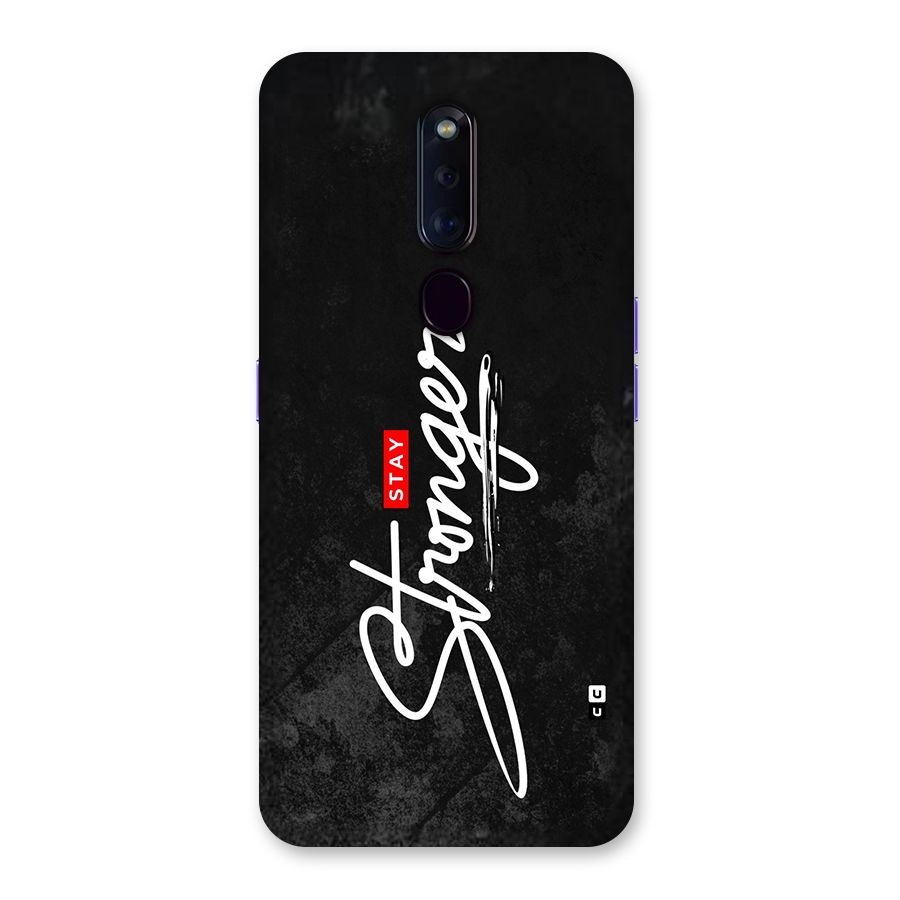 Stay Stronger Back Case for Oppo F11 Pro