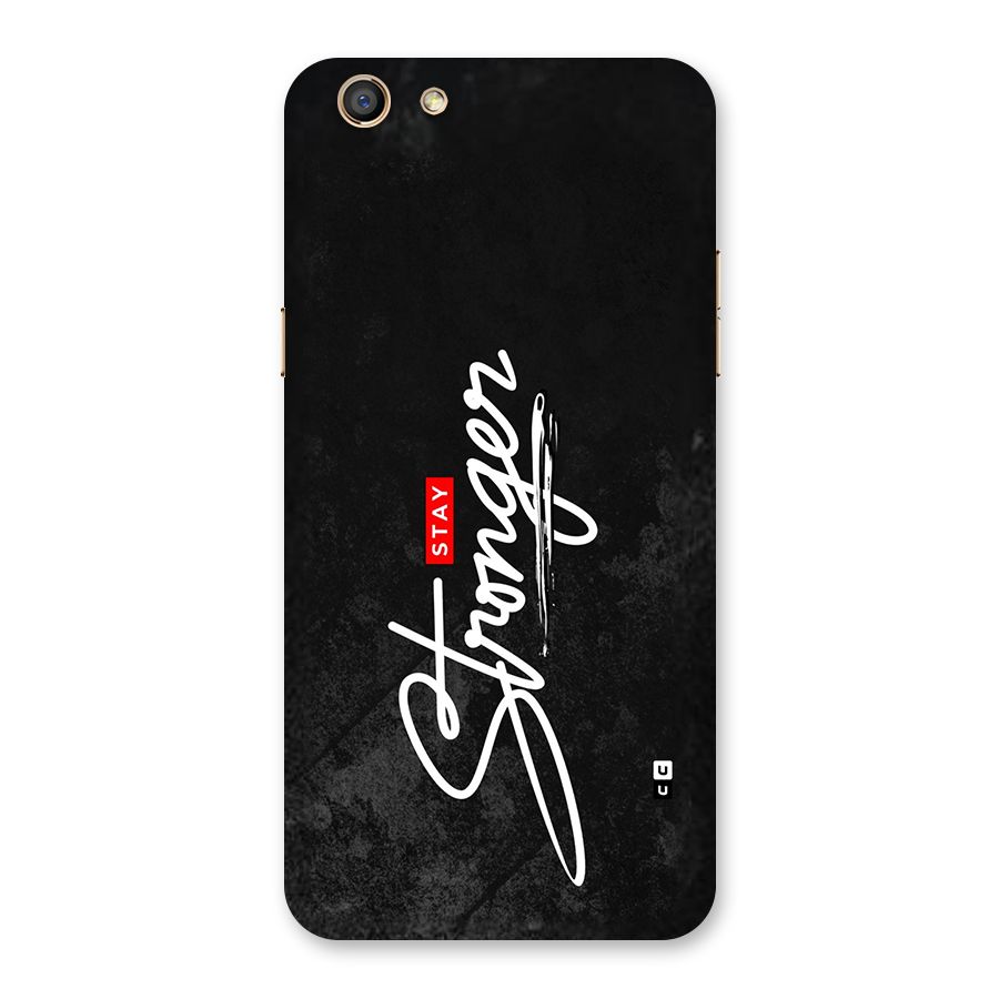 Stay Stronger Back Case for Oppo F3