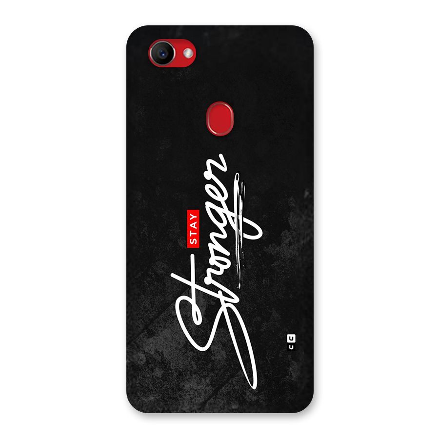 Stay Stronger Back Case for Oppo F7