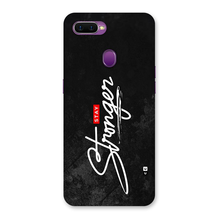 Stay Stronger Back Case for Oppo F9