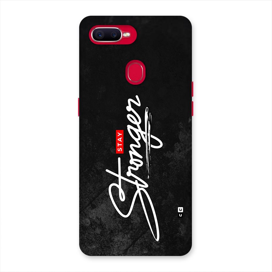 Stay Stronger Back Case for Oppo F9 Pro