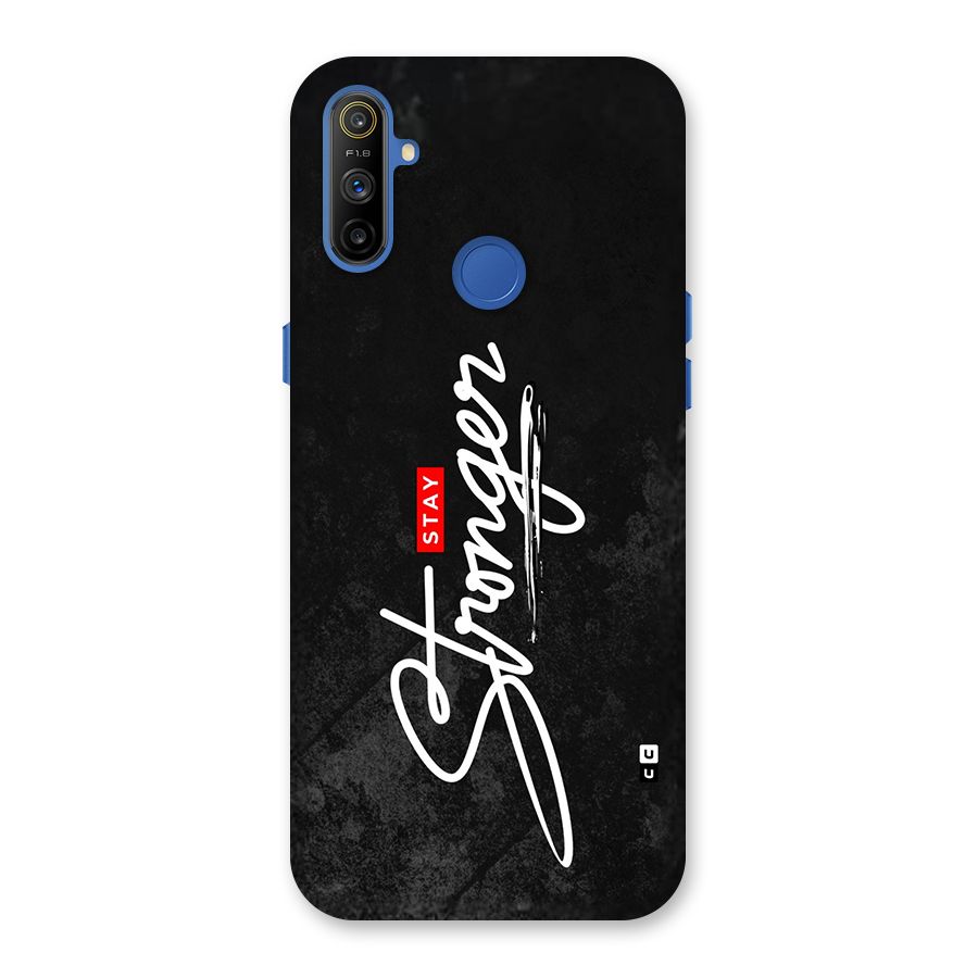 Stay Stronger Back Case for Realme Narzo 10A