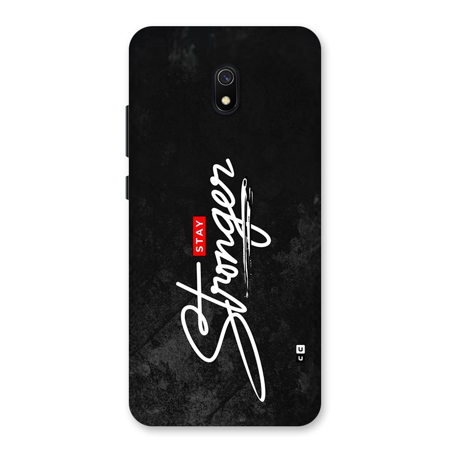 Stay Stronger Back Case for Redmi 8A