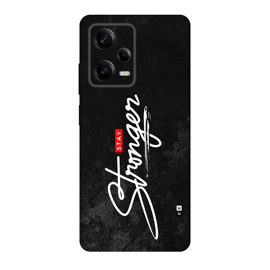 Stay Stronger Back Case for Redmi Note 12 Pro