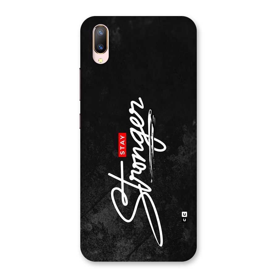 Stay Stronger Back Case for Vivo V11 Pro