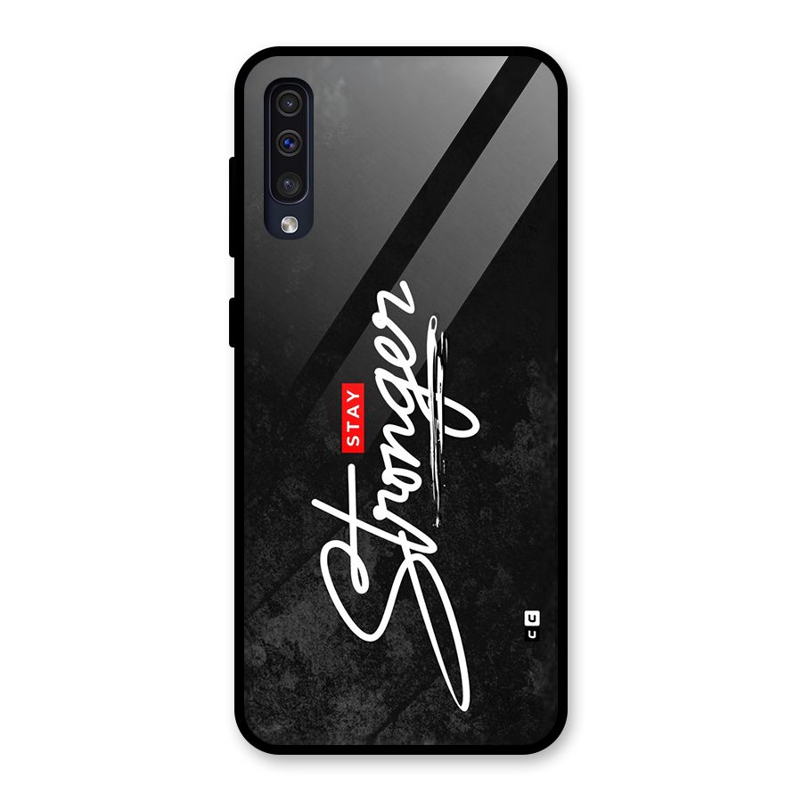 Stay Stronger Glass Back Case for Galaxy A50s