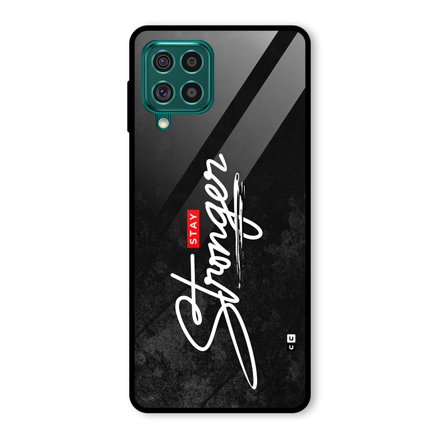 Stay Stronger Glass Back Case for Galaxy F62