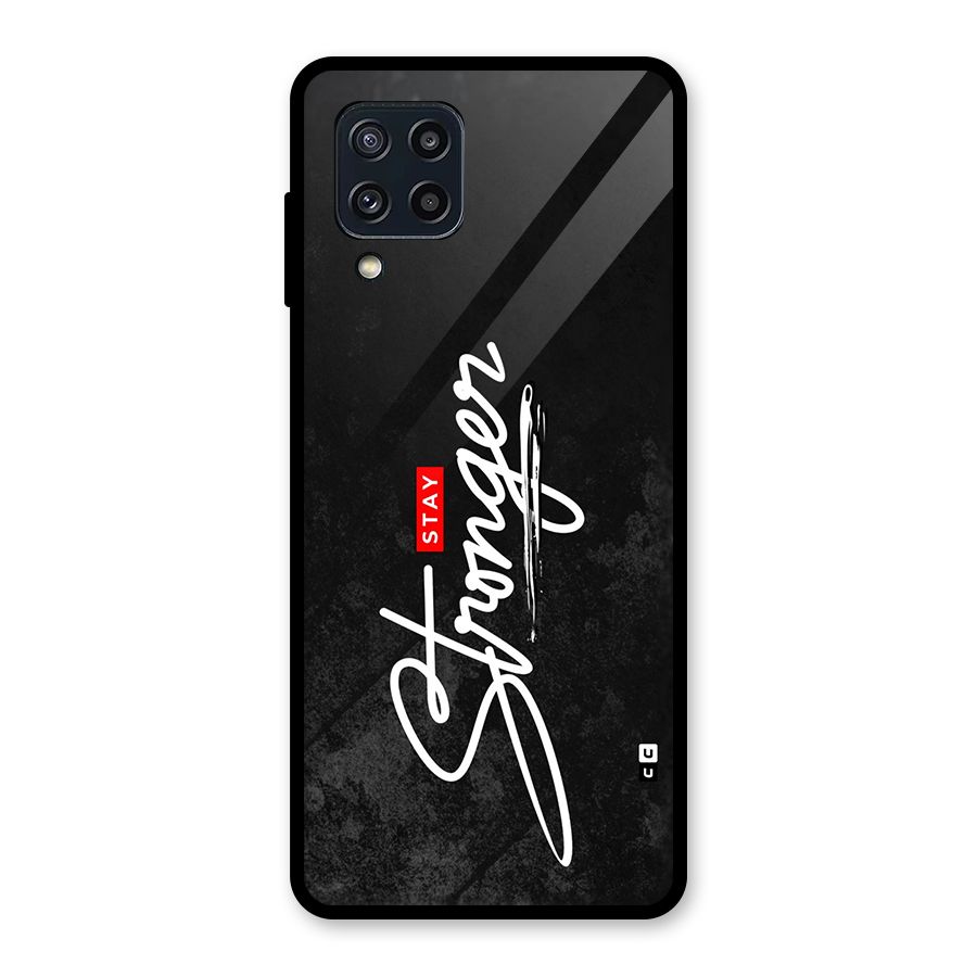 Stay Stronger Glass Back Case for Galaxy M32