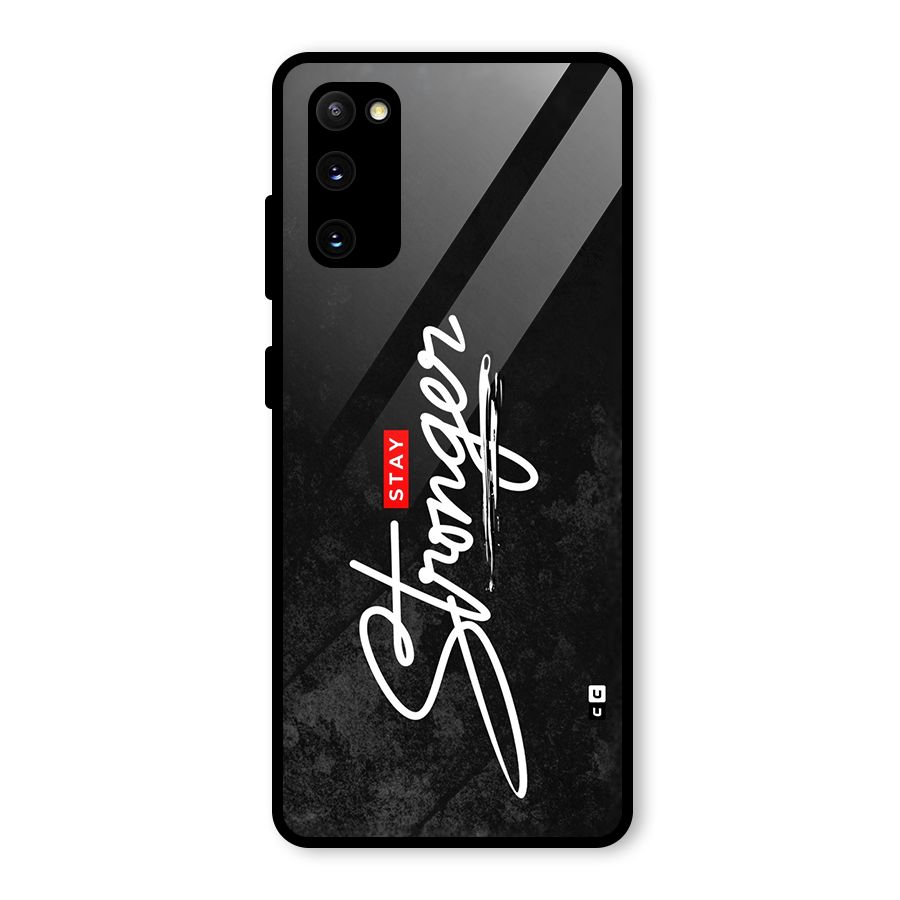 Stay Stronger Glass Back Case for Galaxy S20 FE