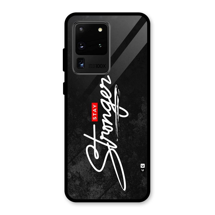 Stay Stronger Glass Back Case for Galaxy S20 Ultra